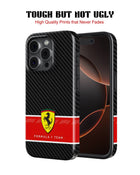 iPhone 16 Pro Tank Case | Formula 1 (Carbon Ferrari)