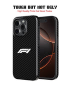 iPhone 17 Pro Tank Case | Formula 1 (Carbon Grid)