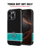 iPhone 15 Pro Tank Case | Formula 1 (Carbon Mercedes)