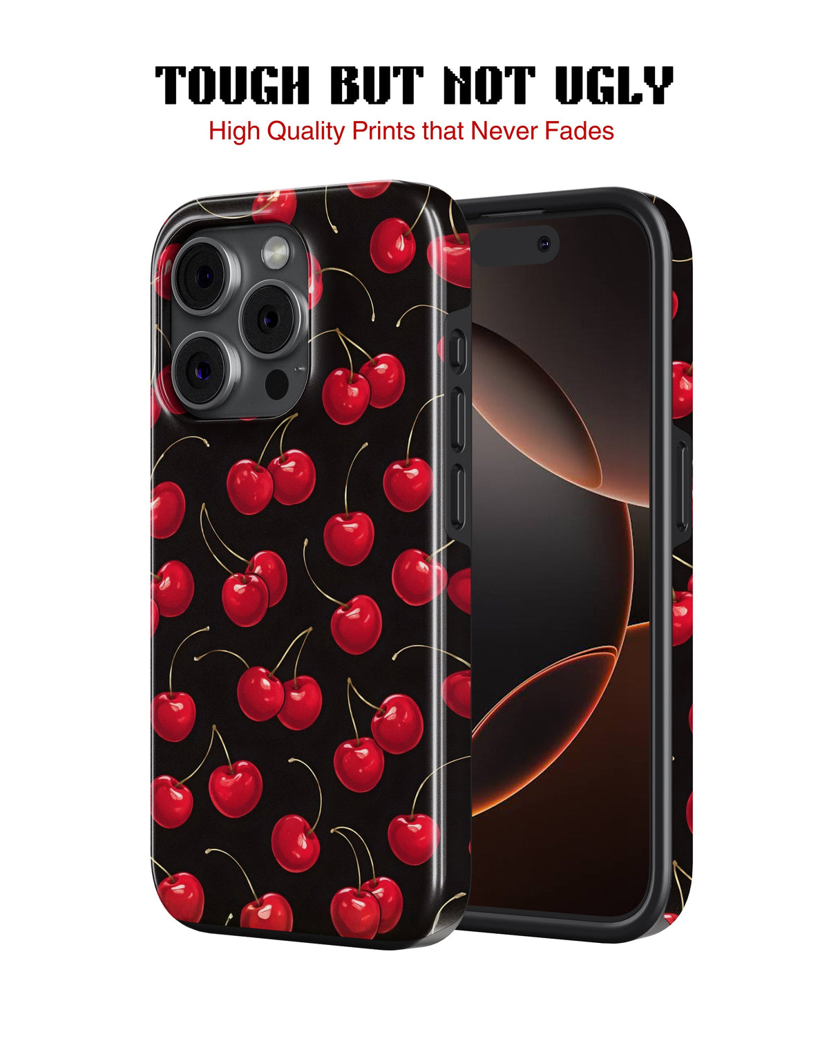 iPhone 12 Pro Tank Case | Girls Aesthetics (Cherry Pop)