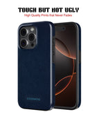 iPhone 17 Pro Max Tank Case | Textures (Deep Navy)