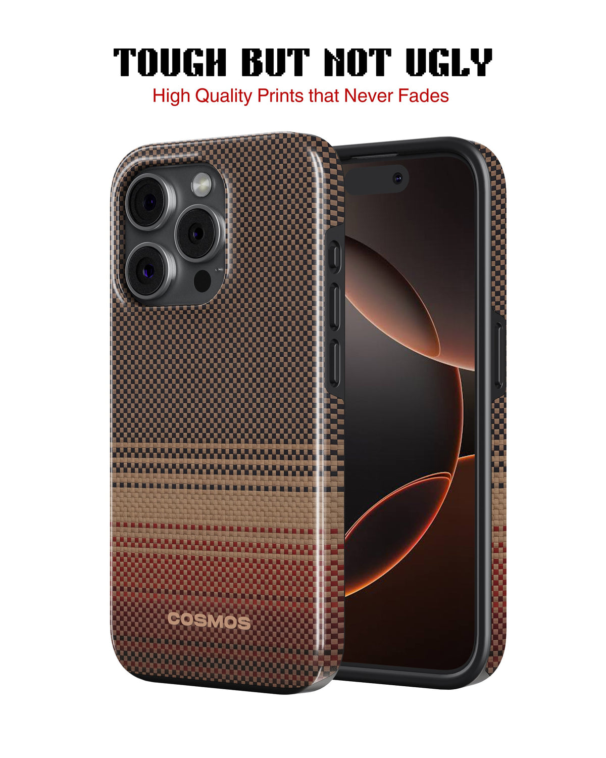 iPhone 14 Pro Max Tank Case | Textures (Desert Loom)