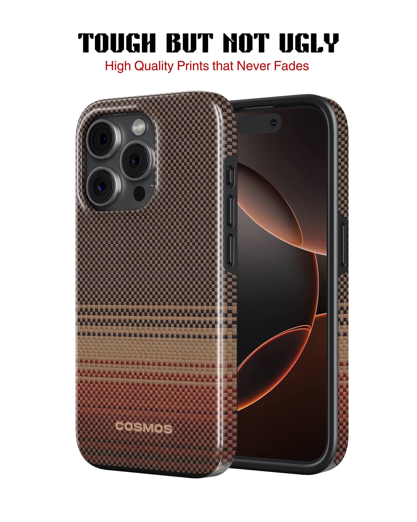 iPhone 14 Pro Max Tank Case | Textures (Desert Loom)