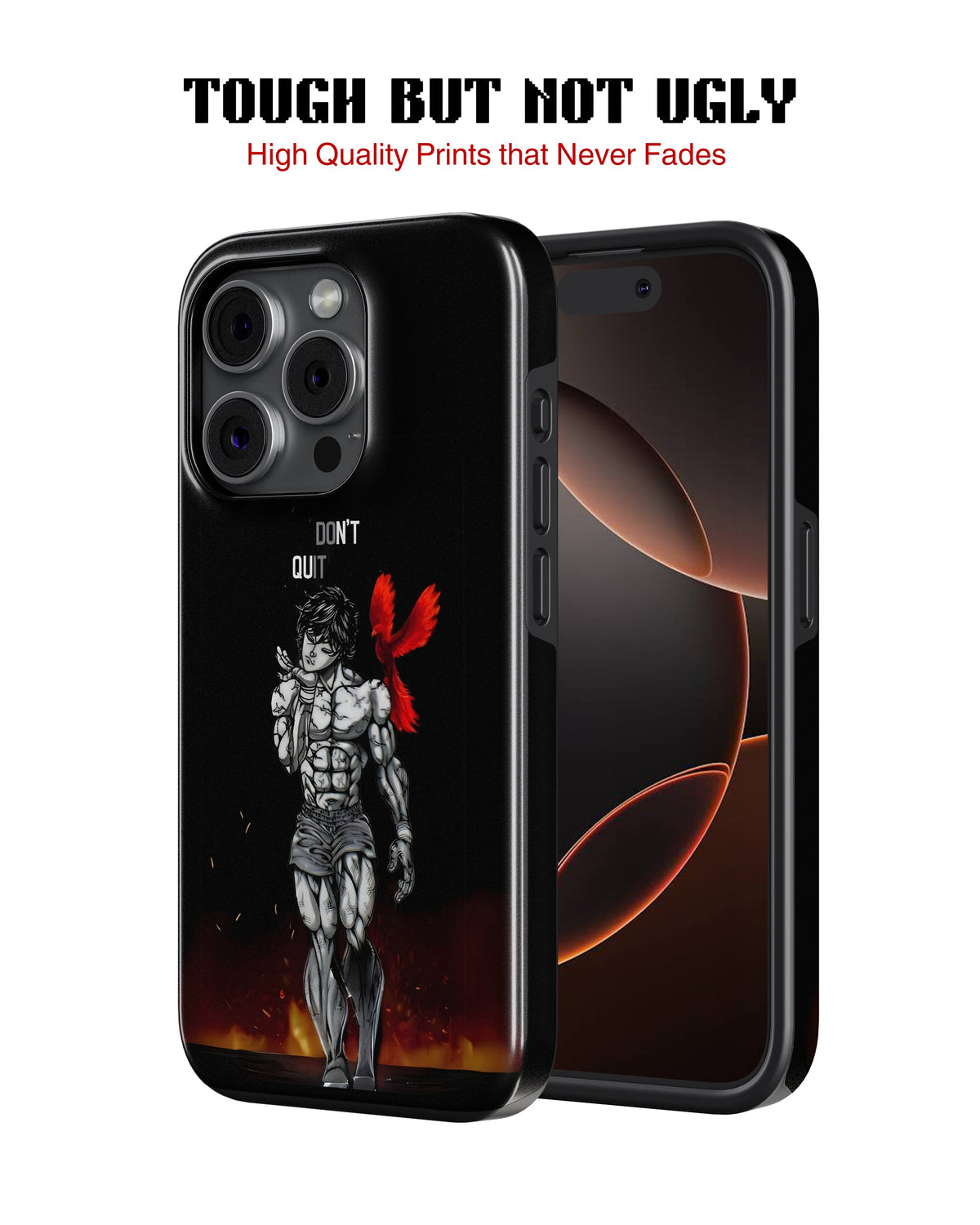 iPhone 14 Pro Tank Case | Anime (Dont Quit)