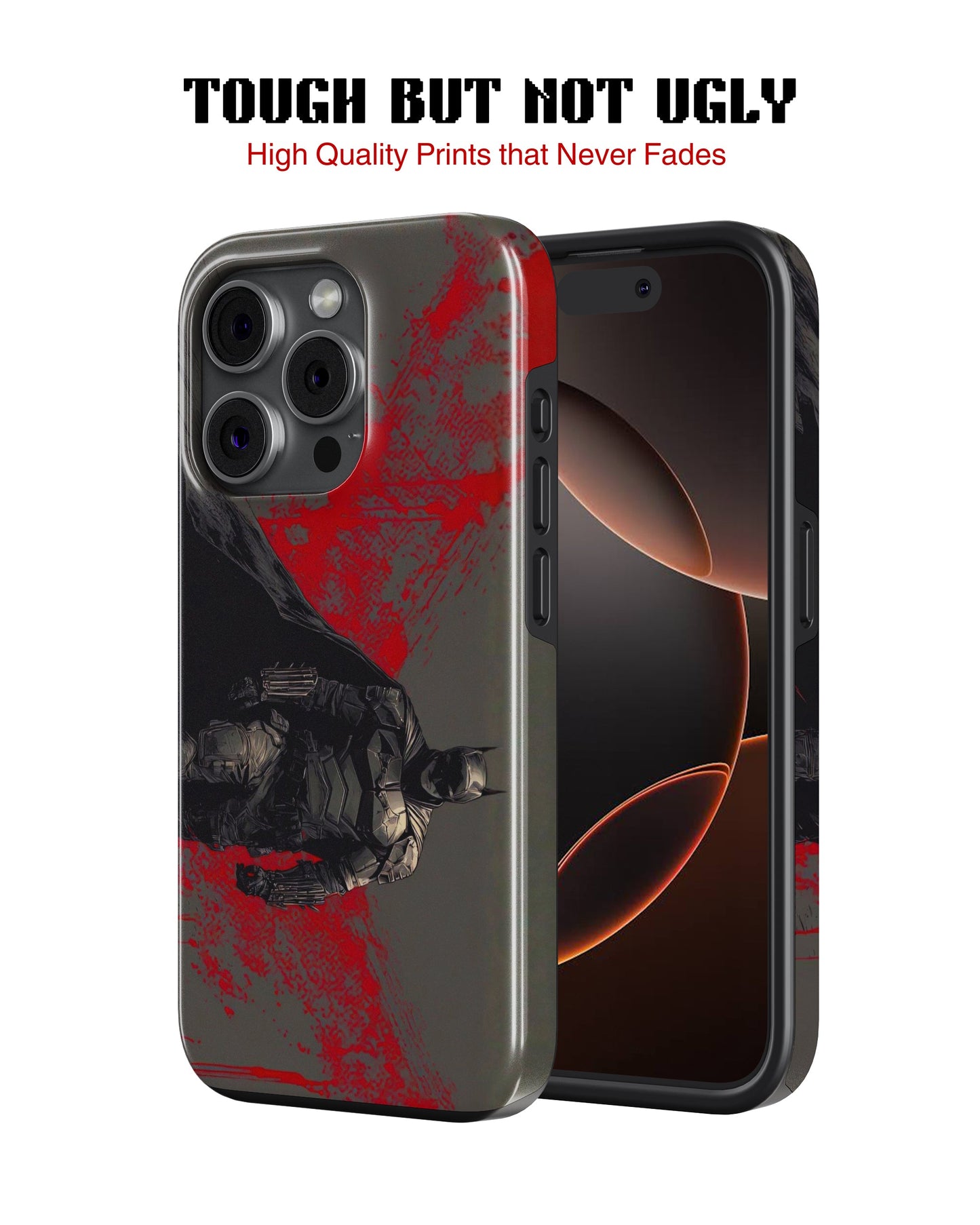 iPhone 15 Pro Tank Case | Superhero (Fallen Knight)