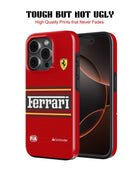 iPhone 16 Pro Max Tank Case | Formula 1 (Ferrari F1)