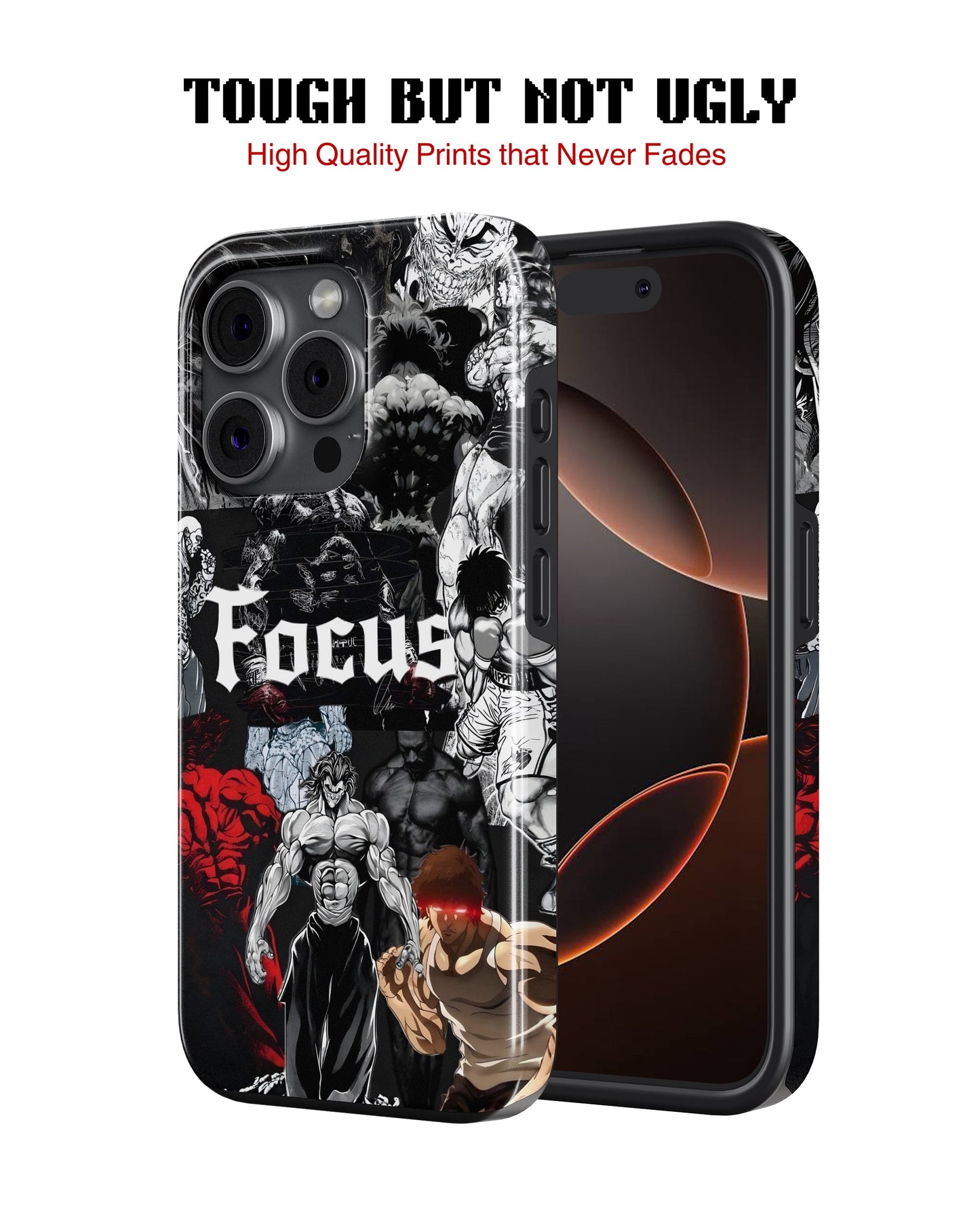 iPhone 15 Pro Tank Case | Anime (Focus Mode)