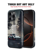iPhone 17 Pro Max Tank Case | Sports Car (Forest Run)