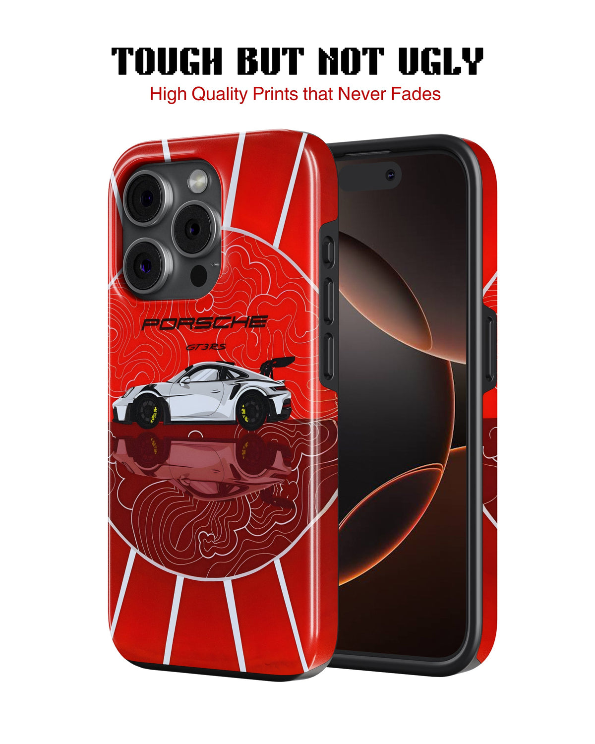 iPhone 15 Pro Max Tank Case | Sports Car (GT3 Pulse)