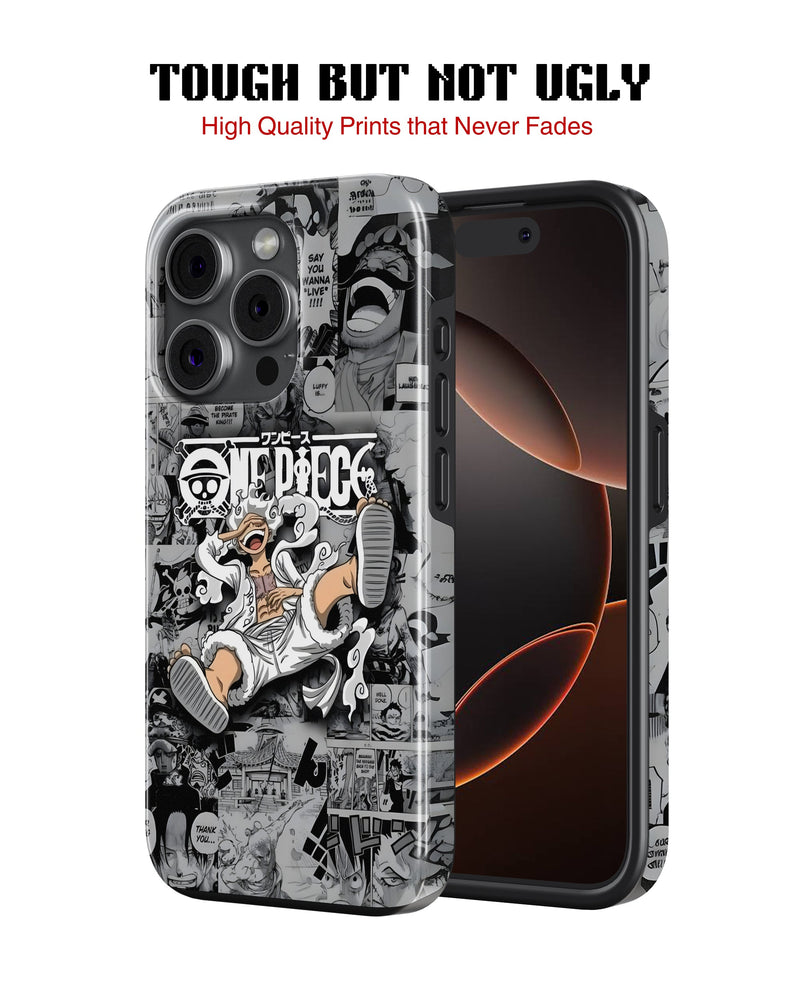 iPhone 13 Pro Max Tank Case | Anime (Gear 5 Luffy)