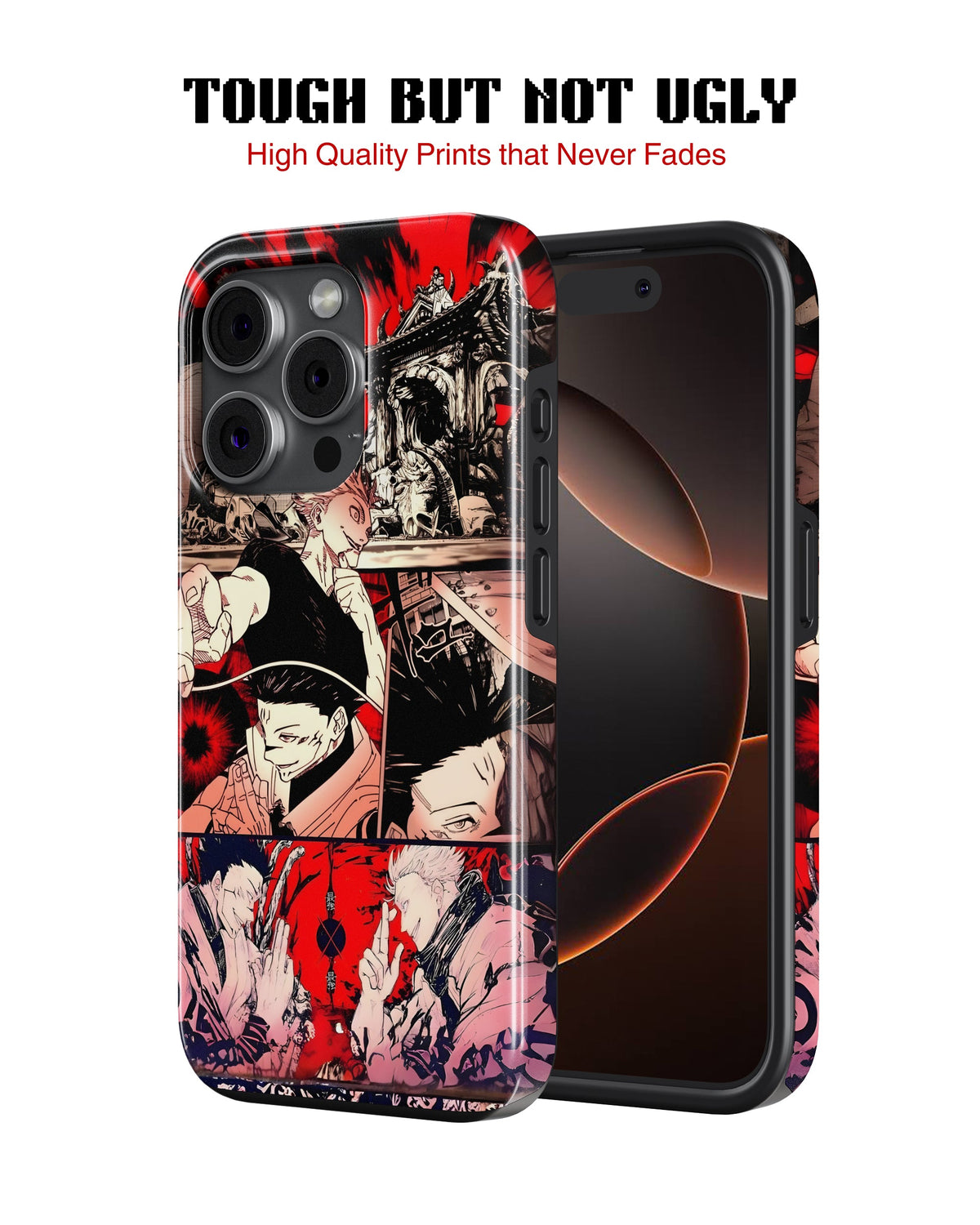 iPhone 15 Pro Tank Case | Anime (Gojo vs Sukuna)