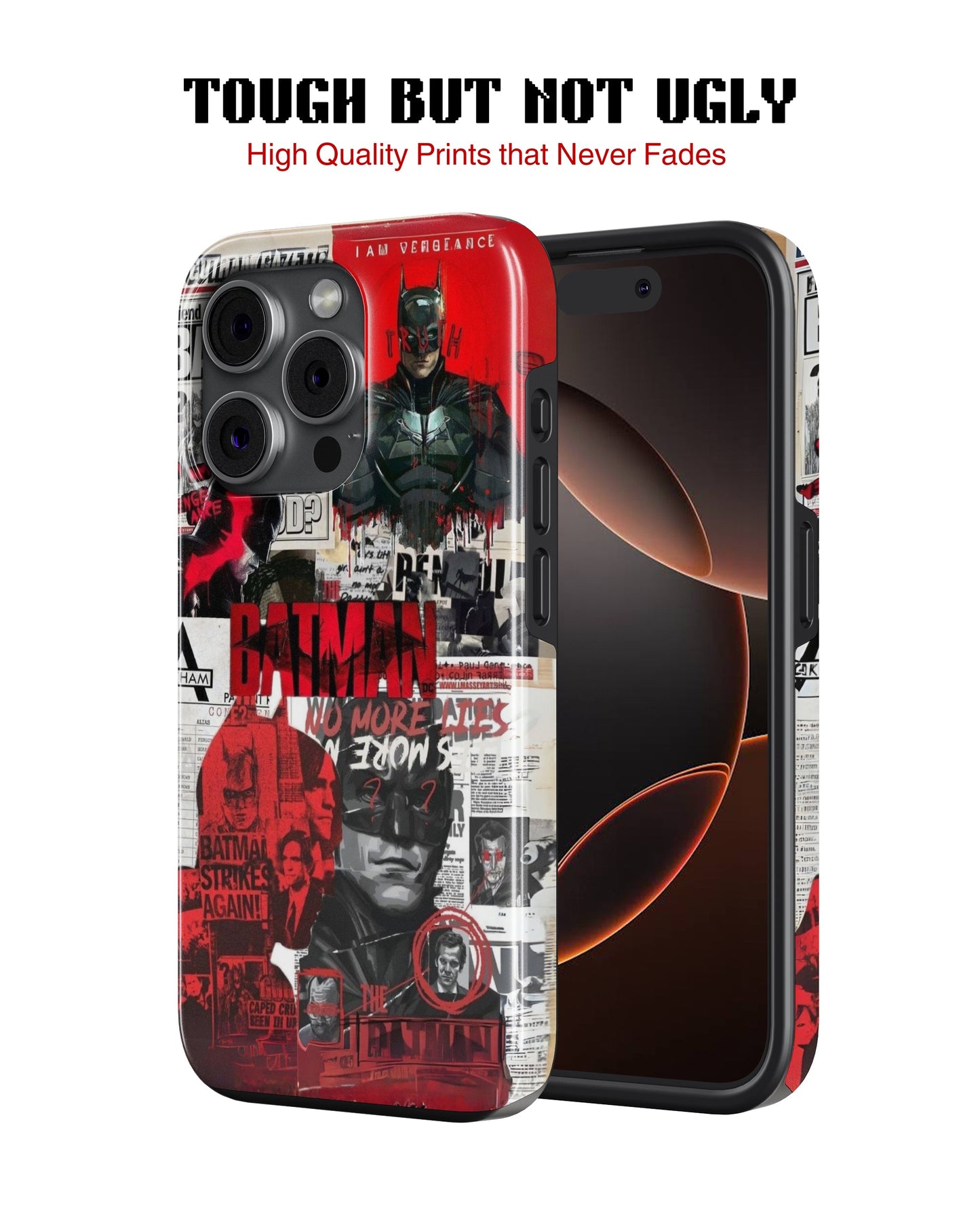 iPhone 16 Pro Tank Case | Superhero (Gotham Files)