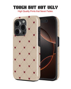 iPhone 17 Pro Tank Case | Girls Aesthetics (Heart Lattice)