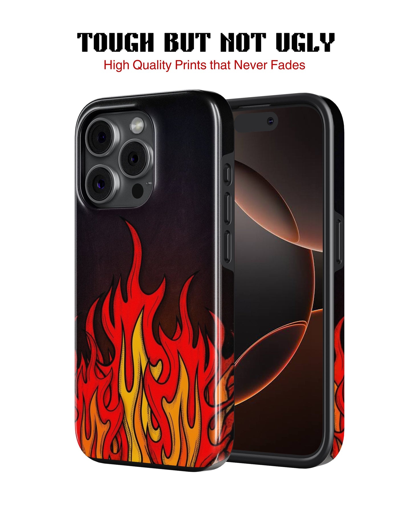 iPhone 12 Pro Tank Case | Modernism (Hellfire)