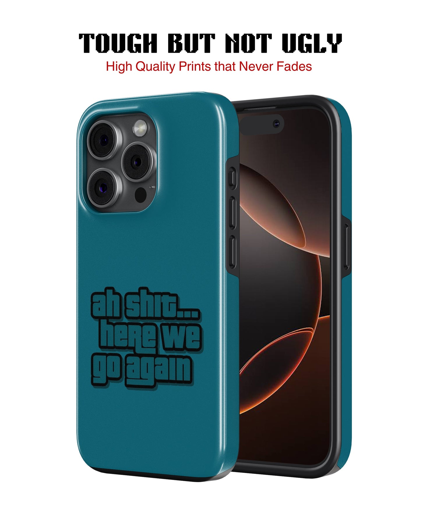 iPhone 13 Pro Max Tank Case | Modernism (Here We Go)
