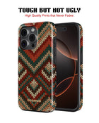 iPhone 16 Pro Tank Case | Textures (Heritage Knit)