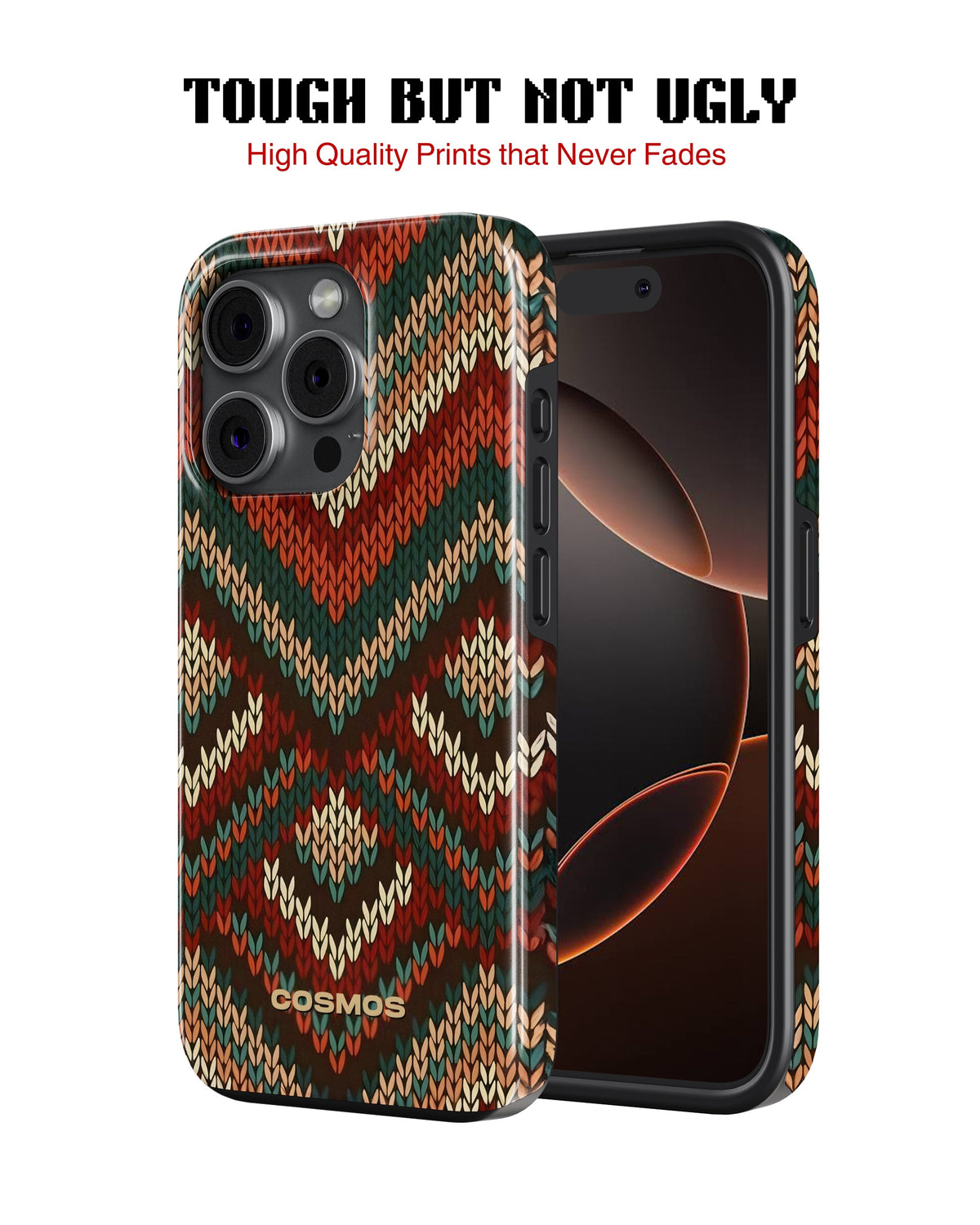 iPhone 12 Pro Tank Case | Textures (Heritage Knit)