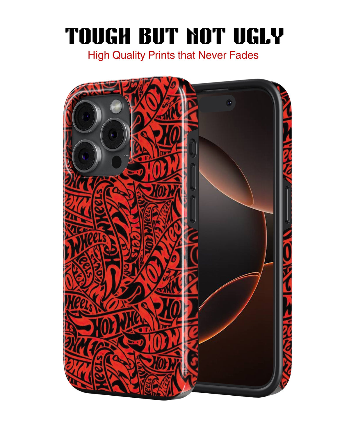 iPhone 14 Pro Tank Case | Modernism (Hot Wheels)