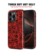 iPhone 14 Pro Max Tank Case | Modernism (Hot Wheels)