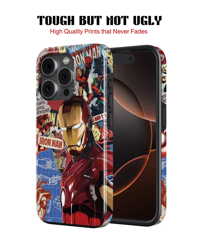 iPhone 17 Pro Max Tank Case | Superhero (IronMan Originals)
