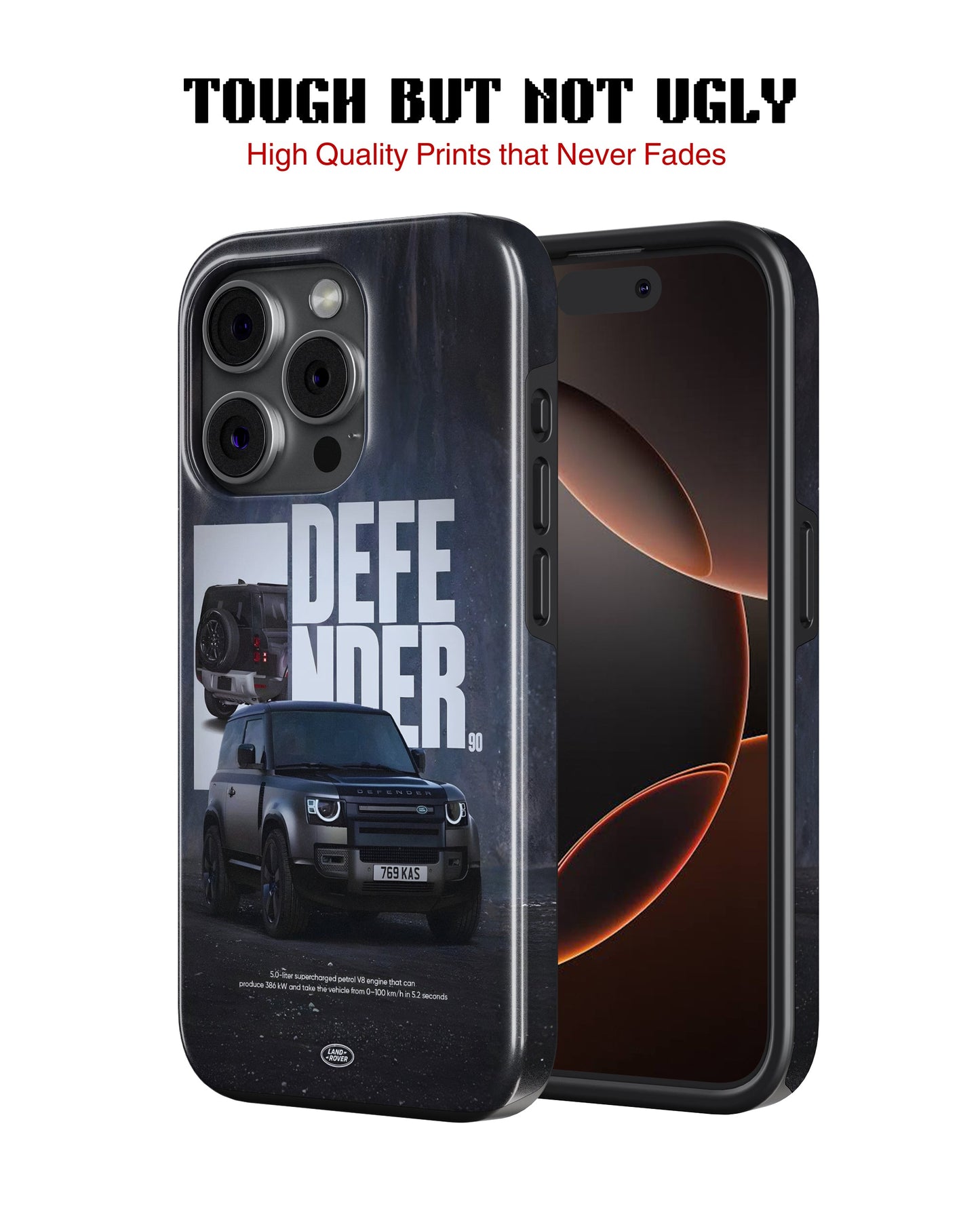 iPhone 12 Pro Max Tank Case | Sports Car (Iron Defender)