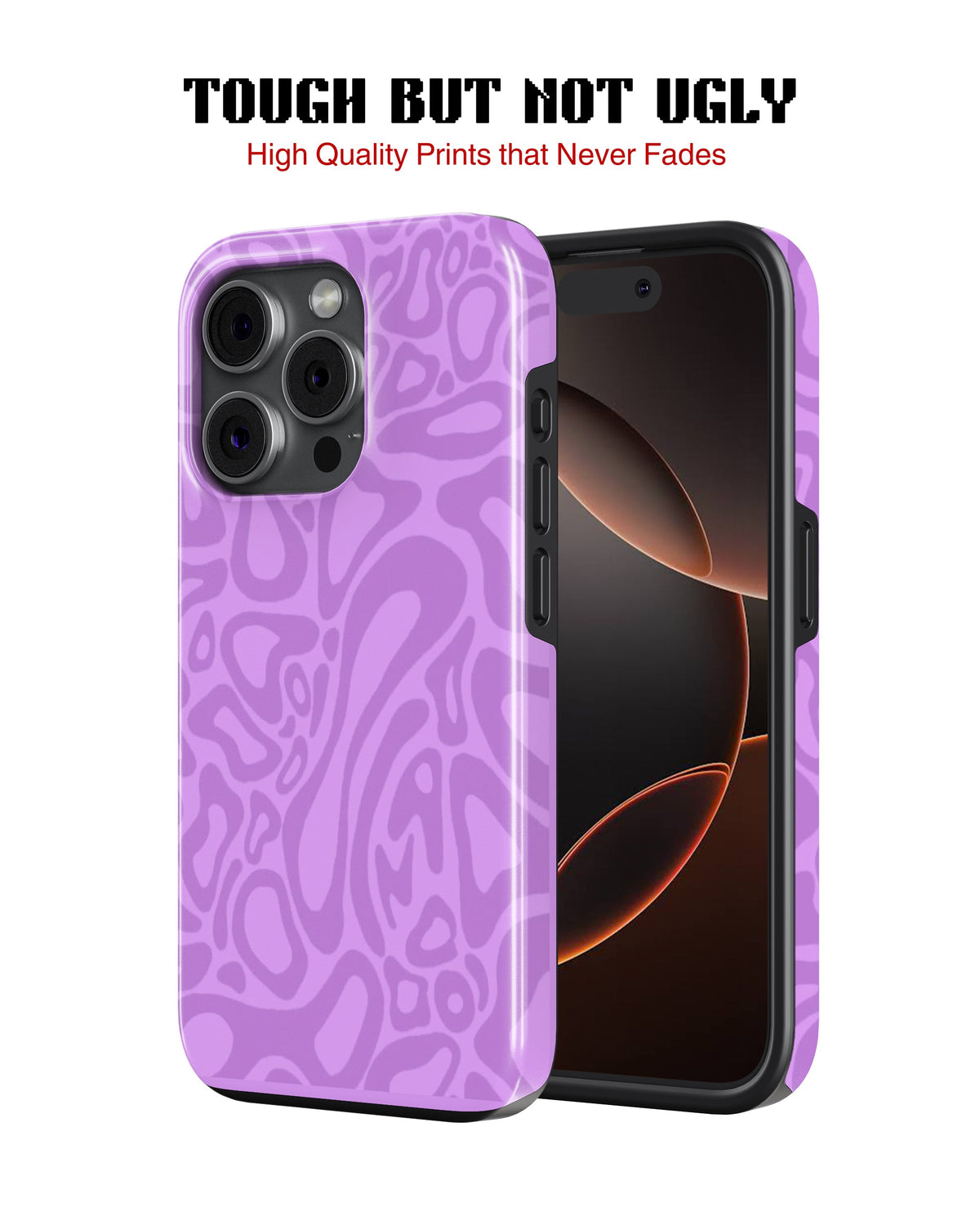 iPhone 12 Pro Tank Case | Modernism (Lilac Melt)