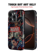 iPhone 15 Pro Max Tank Case | Superhero (Marvel Mosaic)