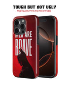 iPhone 17 Pro Tank Case | Superhero (Men are Brave)