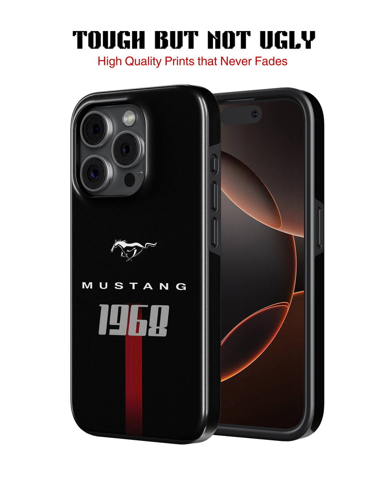 iPhone 17 Pro Max Tank Case | Sports Car (Mustang 1968)