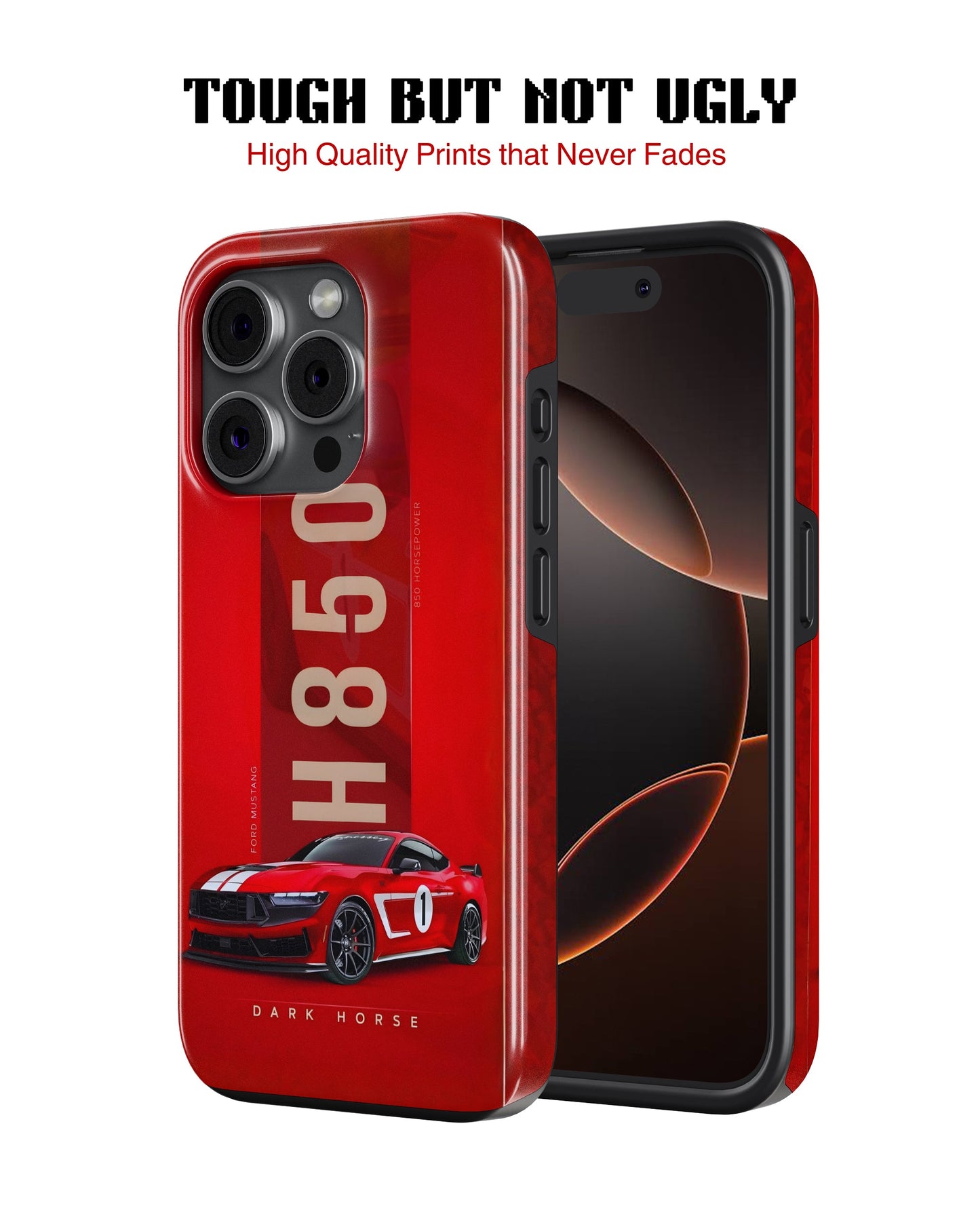 iPhone 12 Pro Tank Case | Sports Car (Mustang H850)