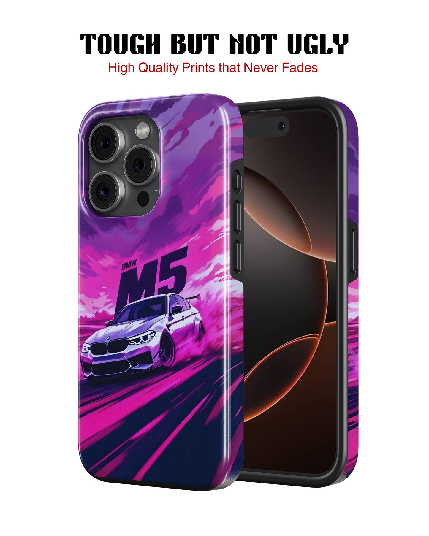 iPhone 13 Pro Tank Case | Sports Car (Neon Velocity)