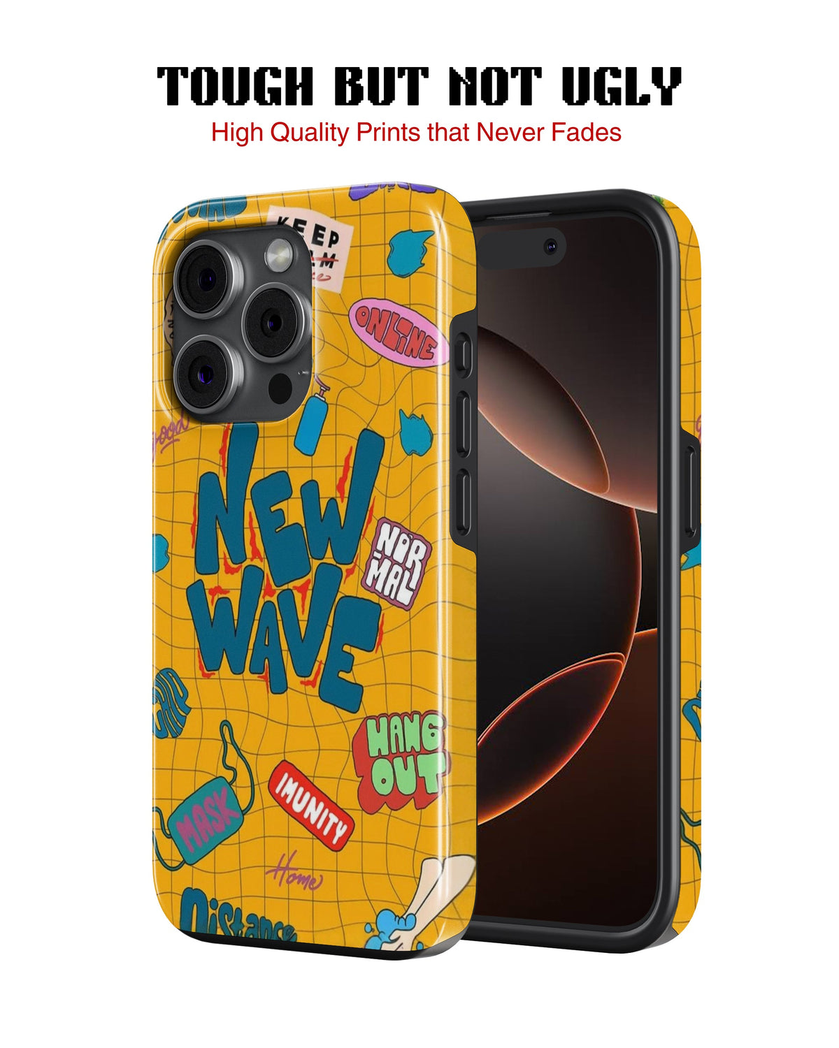 iPhone 13 Pro Tank Case | Modernism (New Wave)