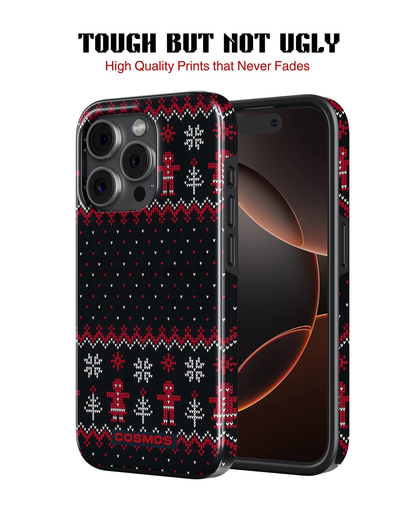 iPhone 13 Pro Max Tank Case | Textures (Nordic Night)