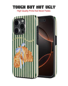 iPhone 17 Pro Tank Case | Girls Aesthetics (Paris Croissant)
