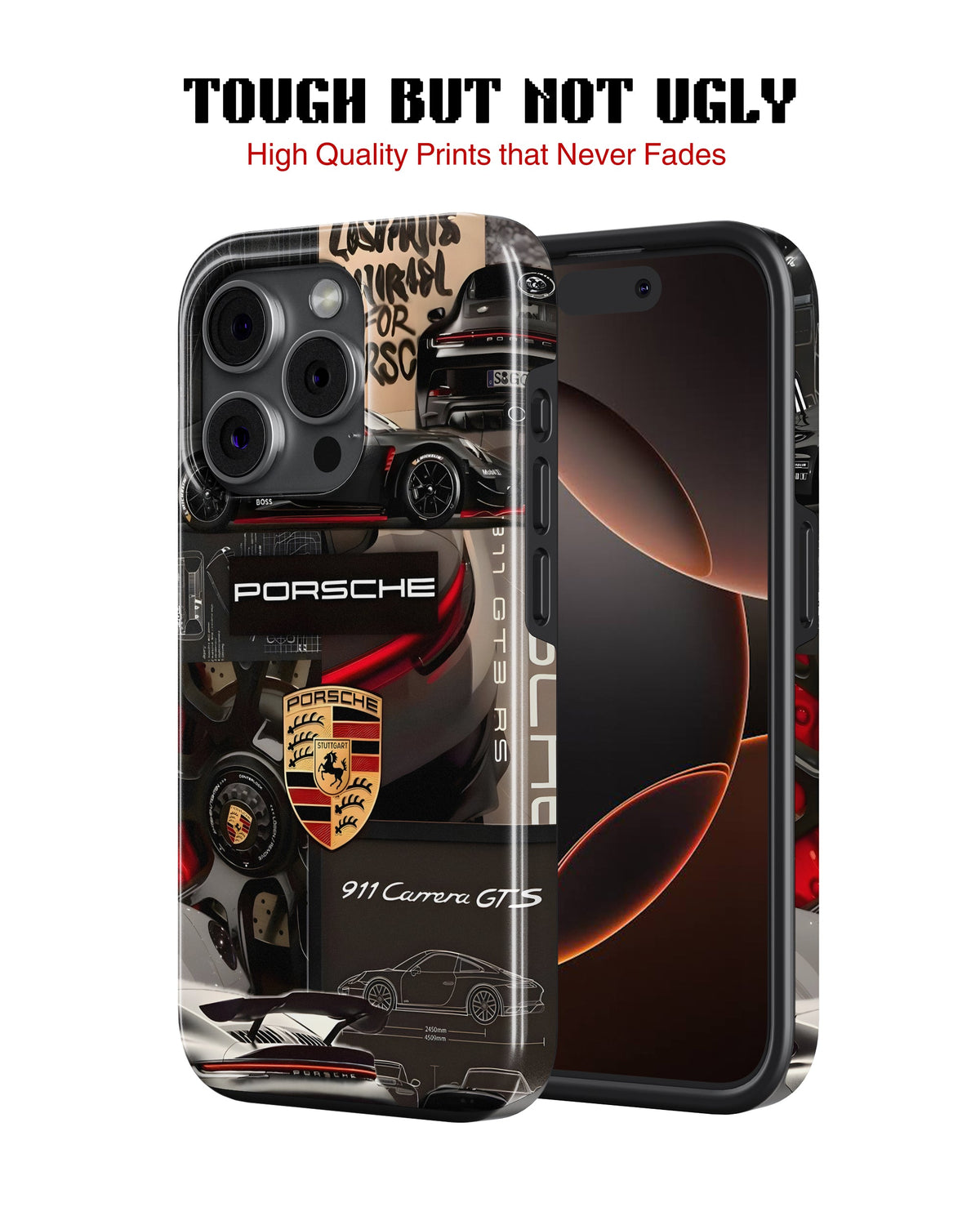 iPhone 16 Pro Max Tank Case | Sports Car (Porsche Originals)