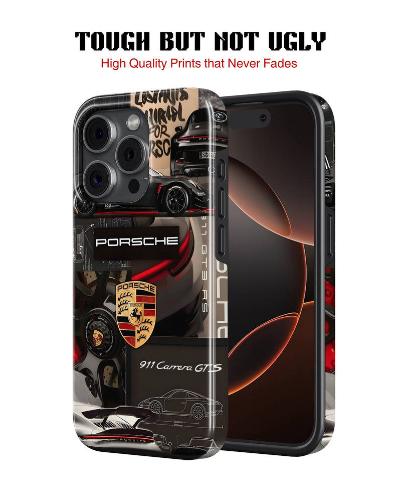 iPhone 17 Pro Max Tank Case | Sports Car (Porsche Originals)