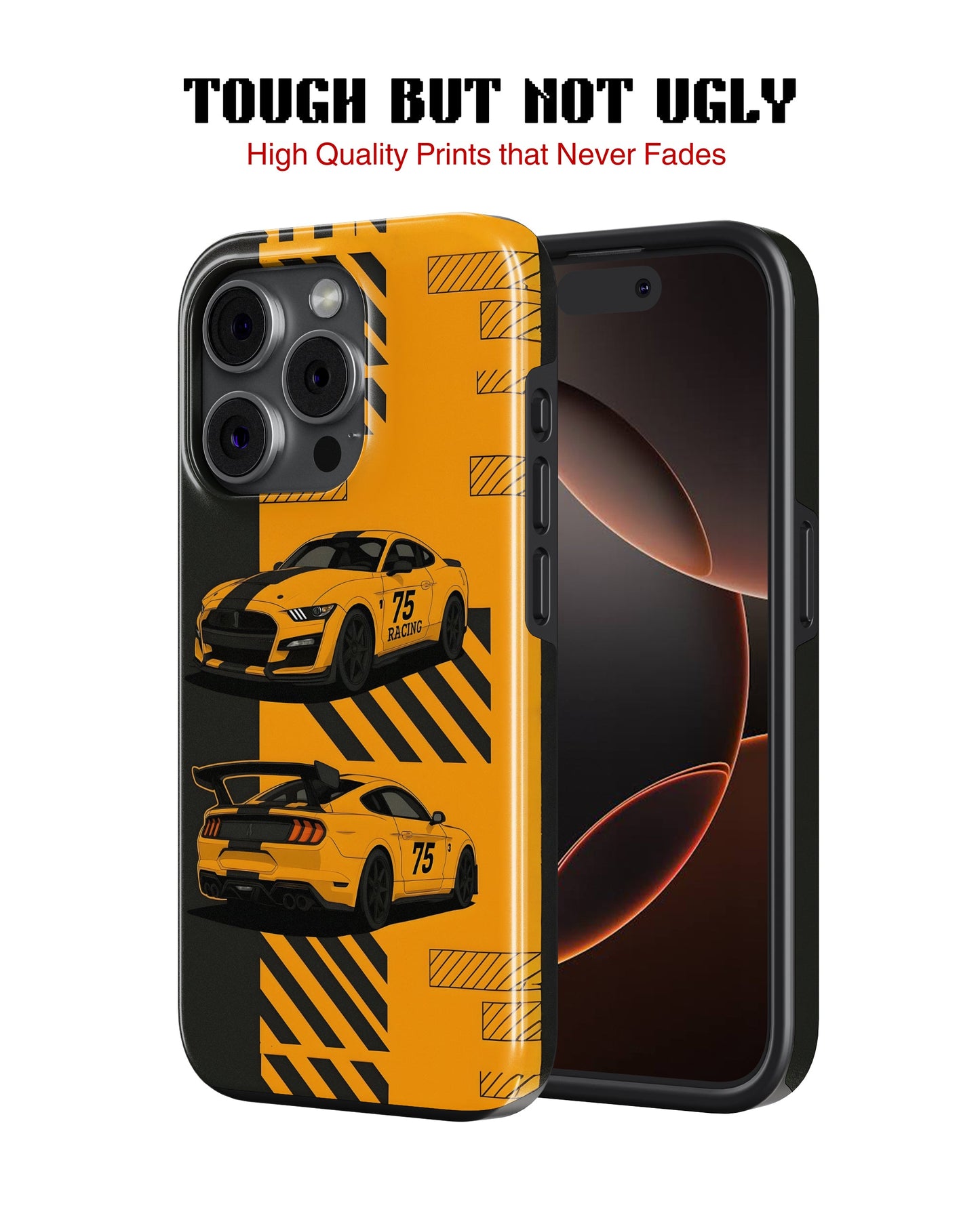 iPhone 14 Pro Max Tank Case | Sports Car (Racing 75)