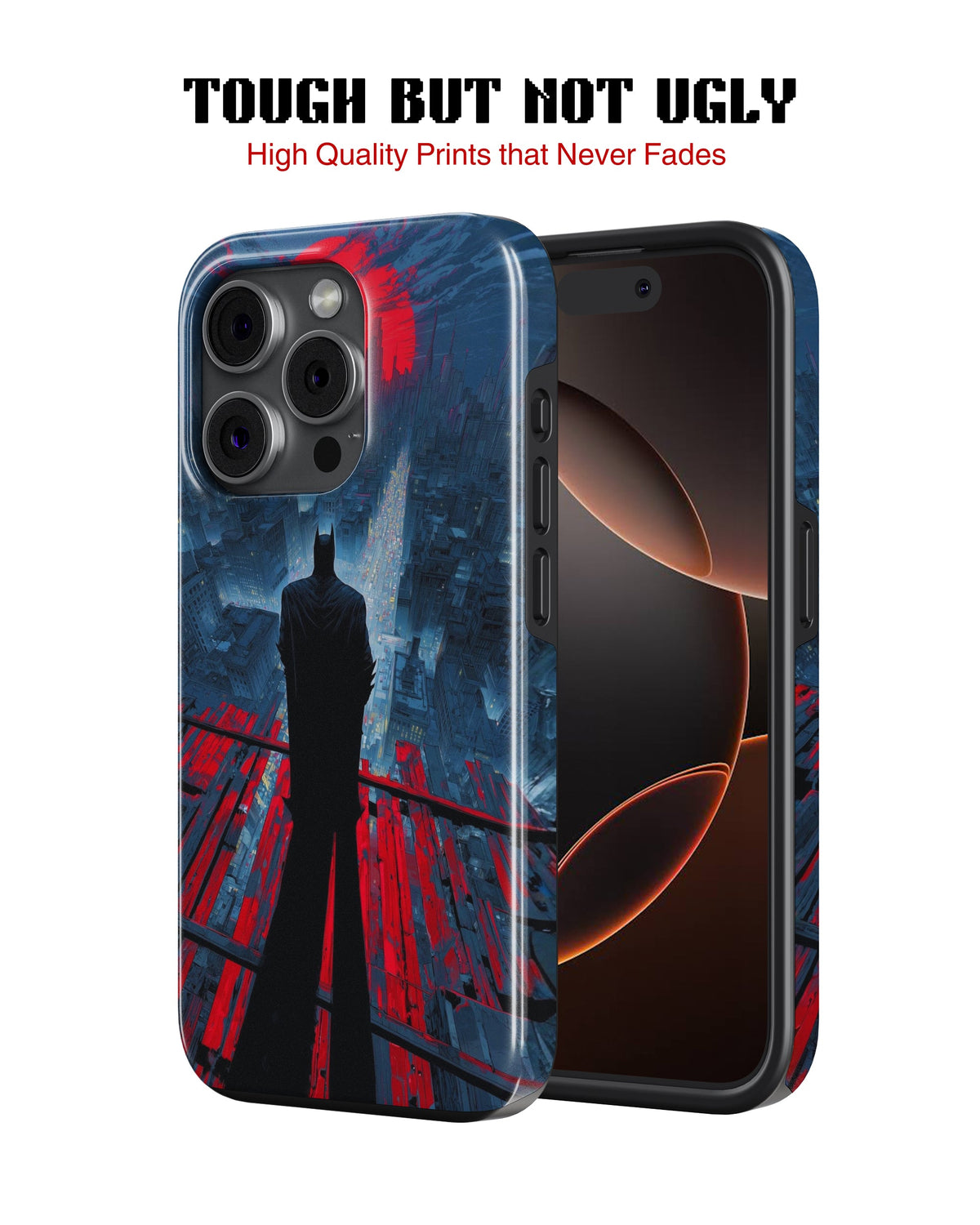 iPhone 16 Pro Tank Case | Superhero (Red Horizon)