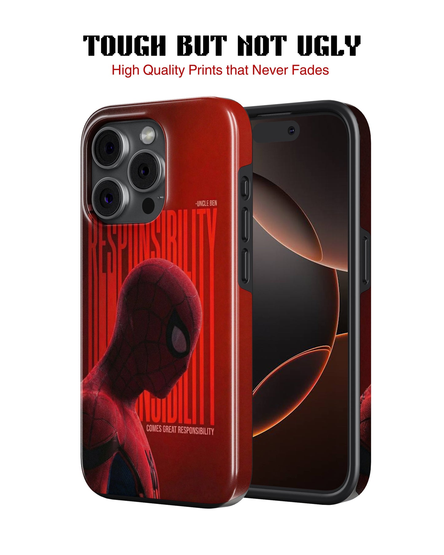 iPhone 17 Pro Max Tank Case | Superhero (Responsibility)