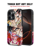 iPhone 16 Pro Max Tank Case | Anime (Saiyan Faces)