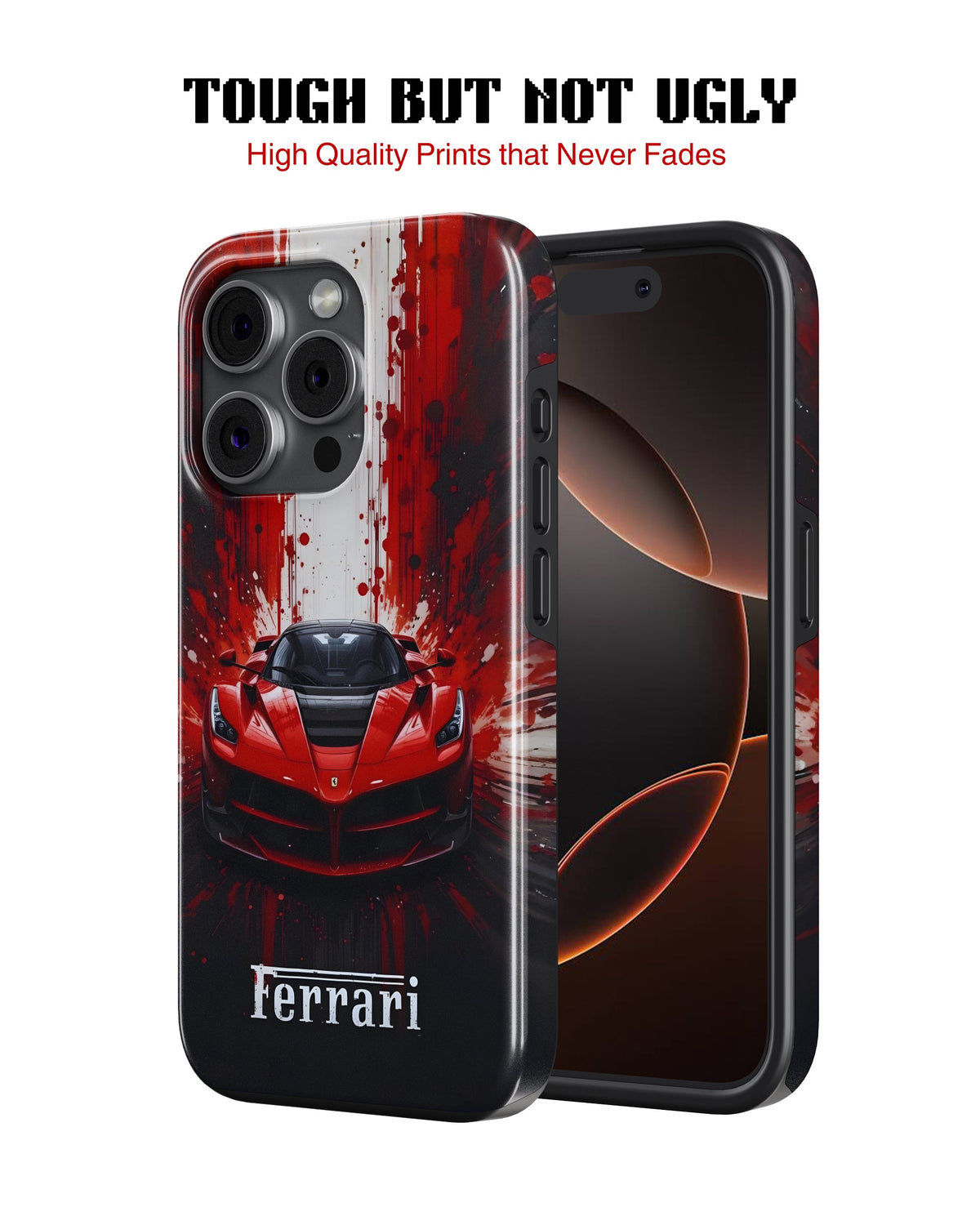 iPhone 13 Pro Tank Case | Sports Car (Scarlet Fury)