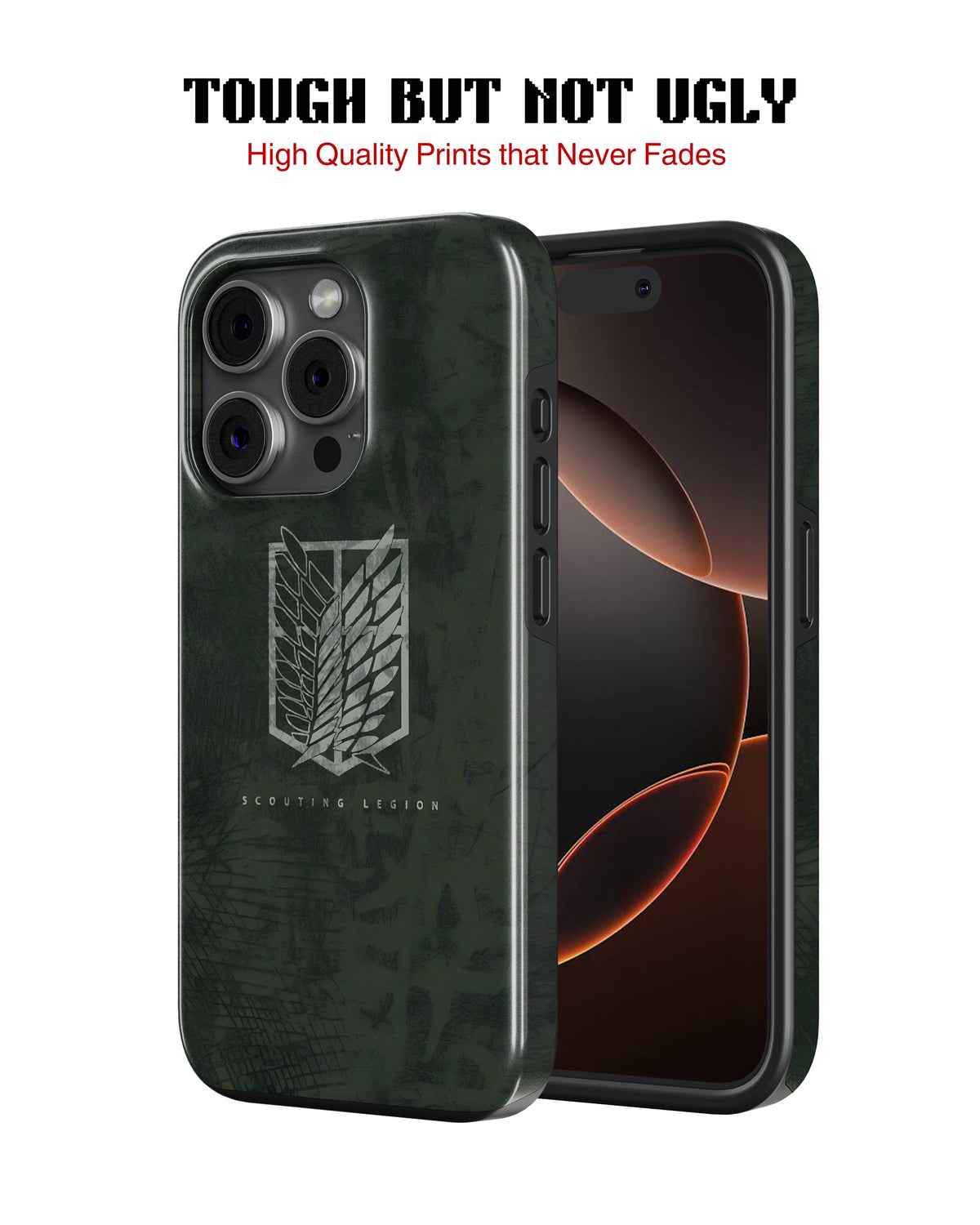 iPhone 16 Pro Tank Case | Anime (Scouting Wings)
