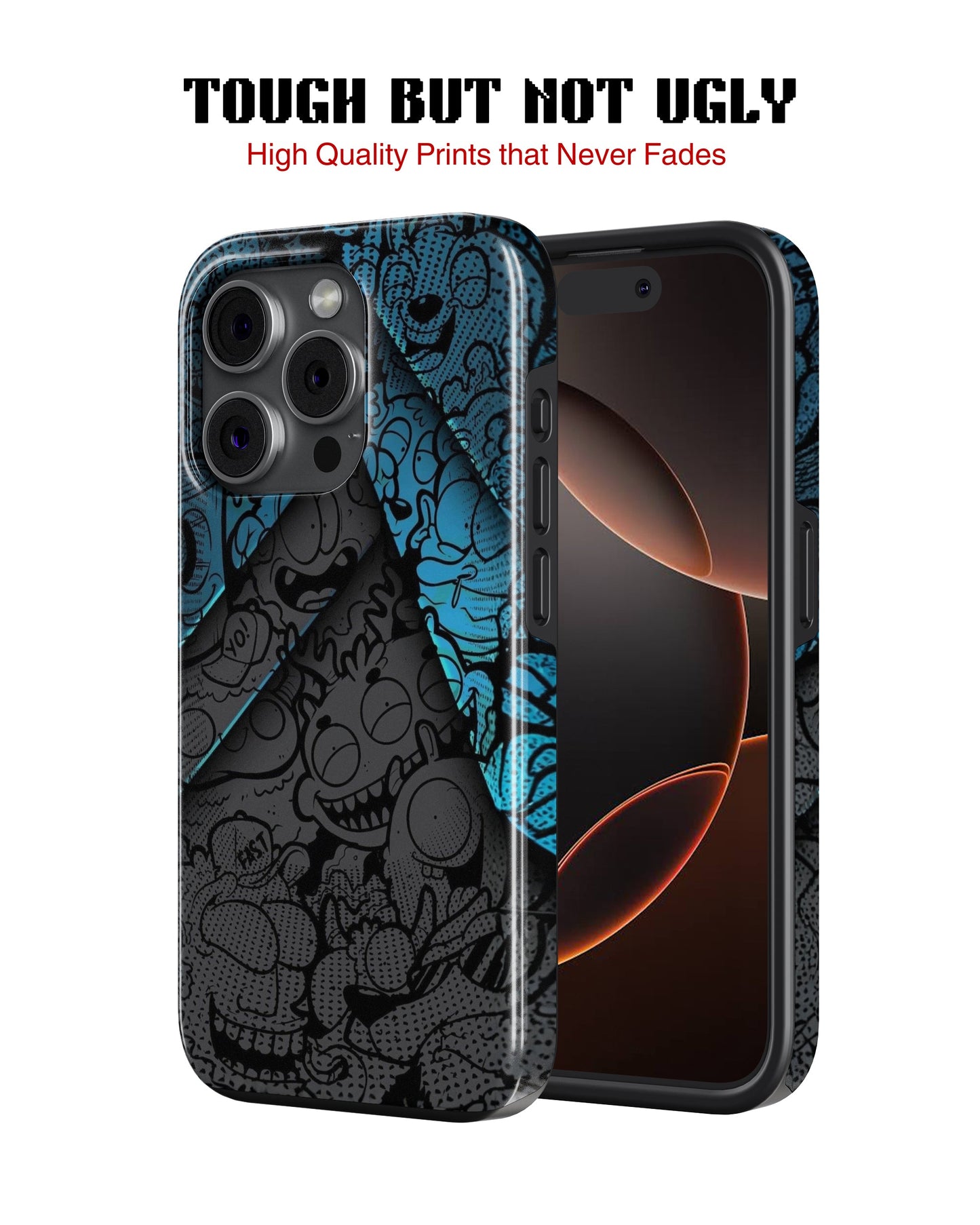 iPhone 16 Pro Tank Case | Modernism (Shadow Crowd)