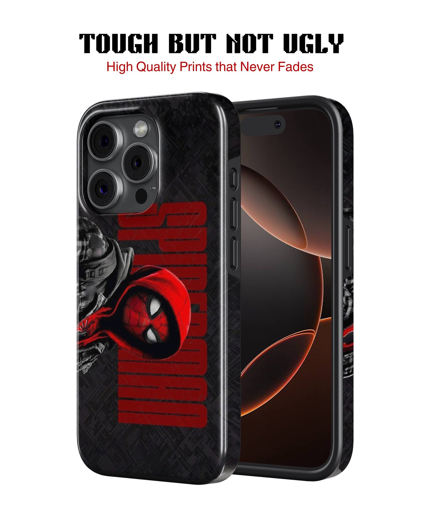 iPhone 12 Pro Tank Case | Superhero (Shadow Mask)