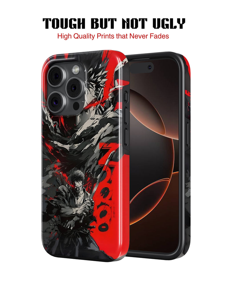 iPhone 14 Pro Tank Case | Anime (Shadow Warrior)
