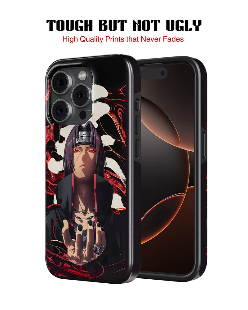 iPhone 14 Pro Max Tank Case | Anime (Silent Itachi)
