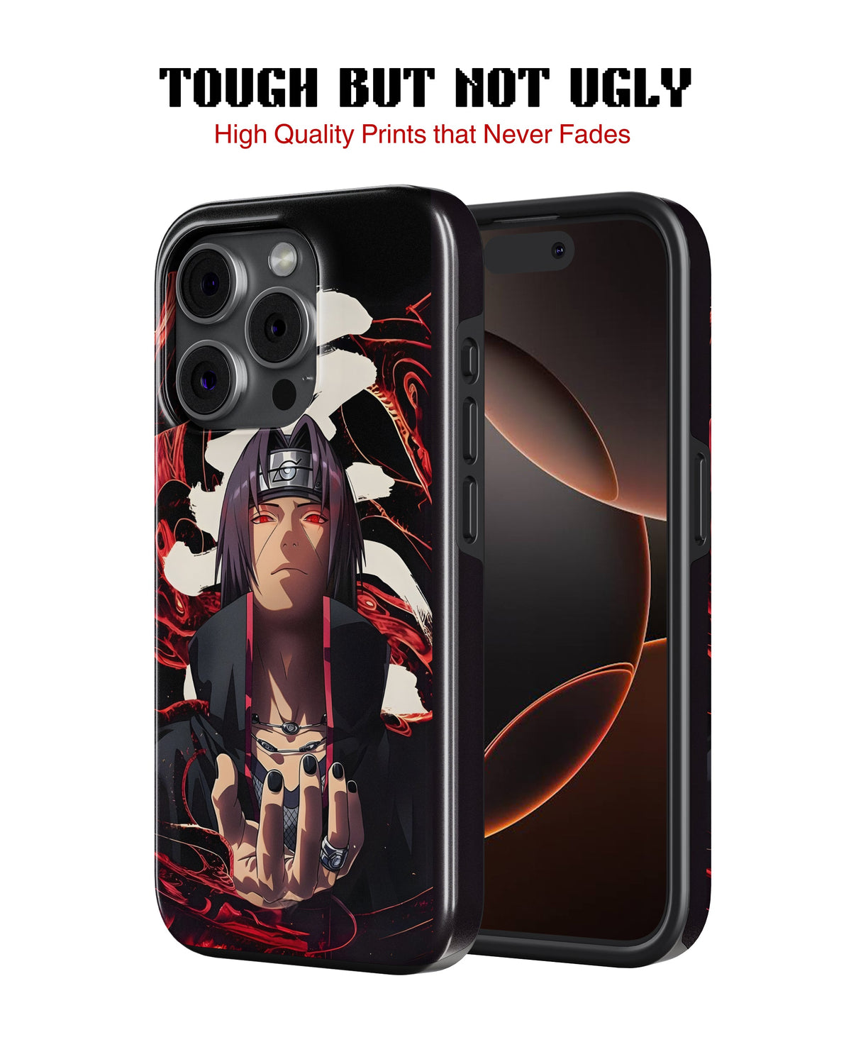 iPhone 14 Pro Tank Case | Anime (Silent Itachi)