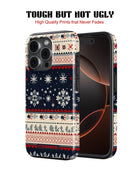 iPhone 15 Pro Max Tank Case | Textures (Snowfall Classic)