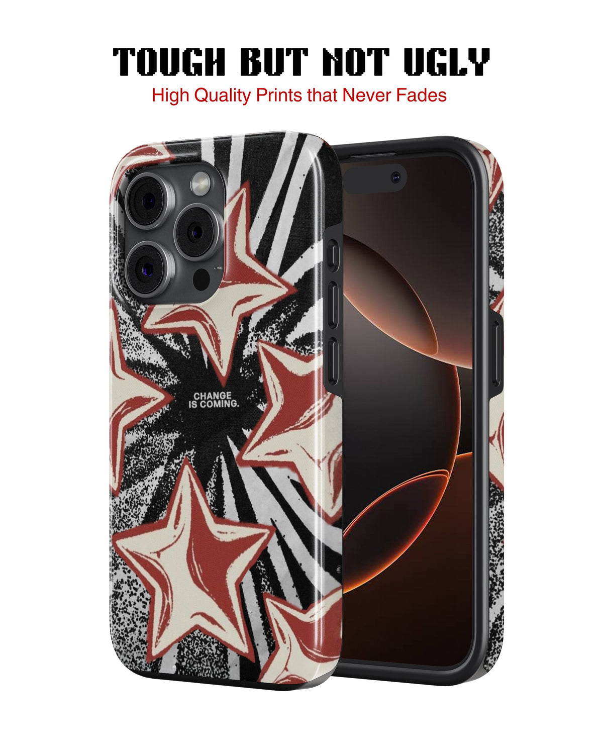 iPhone 13 Pro Max Tank Case | Modernism (Star Surge)