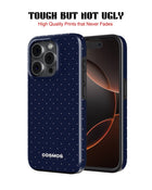 iPhone 17 Pro Tank Case | Textures (Starlight Navy)